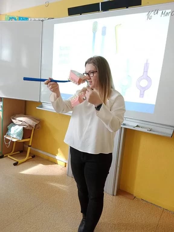 Fotografie z článku: Projektový den Zdravé zuby na 1. s.t ZŠ