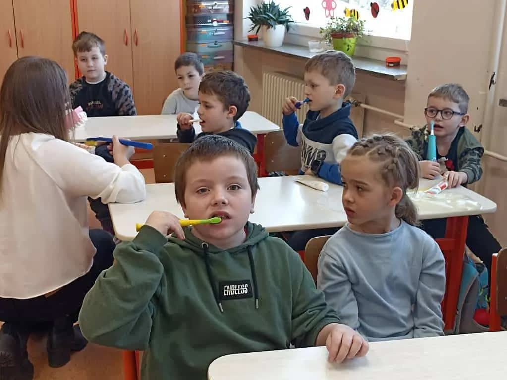 Fotografie z článku: Projektový den Zdravé zuby na 1. s.t ZŠ
