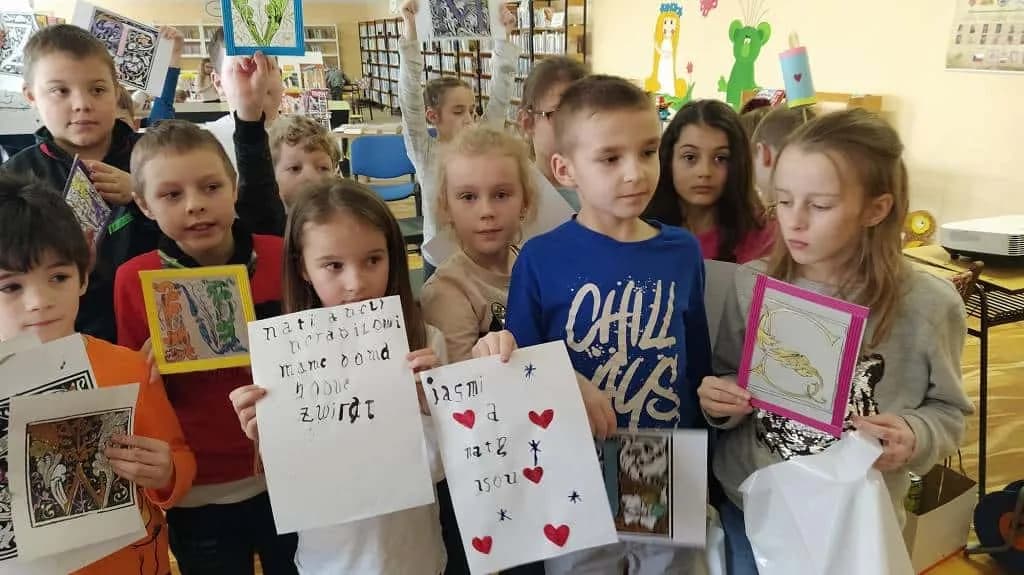 Fotografie z článku: Návštěva knihovny - Veverky a Sovičky ŠD