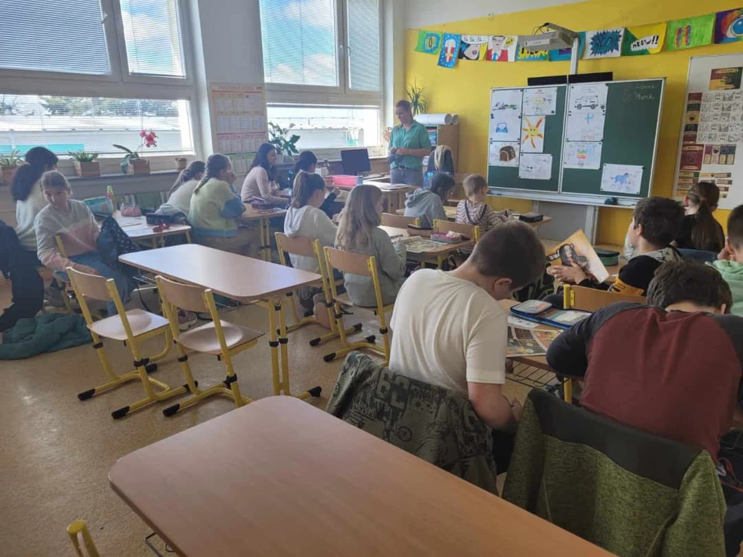 Fotografie z článku: 6. třída nanečisto