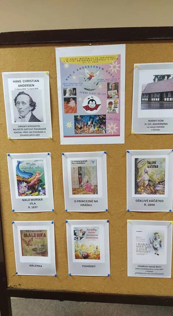 Fotografie z článku: Noc s Andersenem