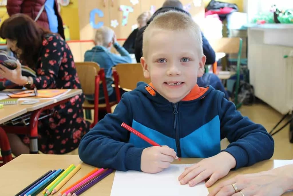 Fotografie z článku: Jak jsme byli u zápisu do 1. třídy