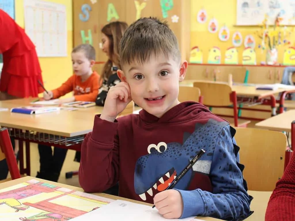 Fotografie z článku: Jak jsme byli u zápisu do 1. třídy