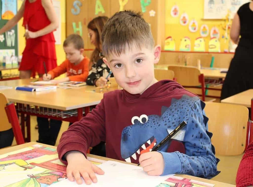 Fotografie z článku: Jak jsme byli u zápisu do 1. třídy