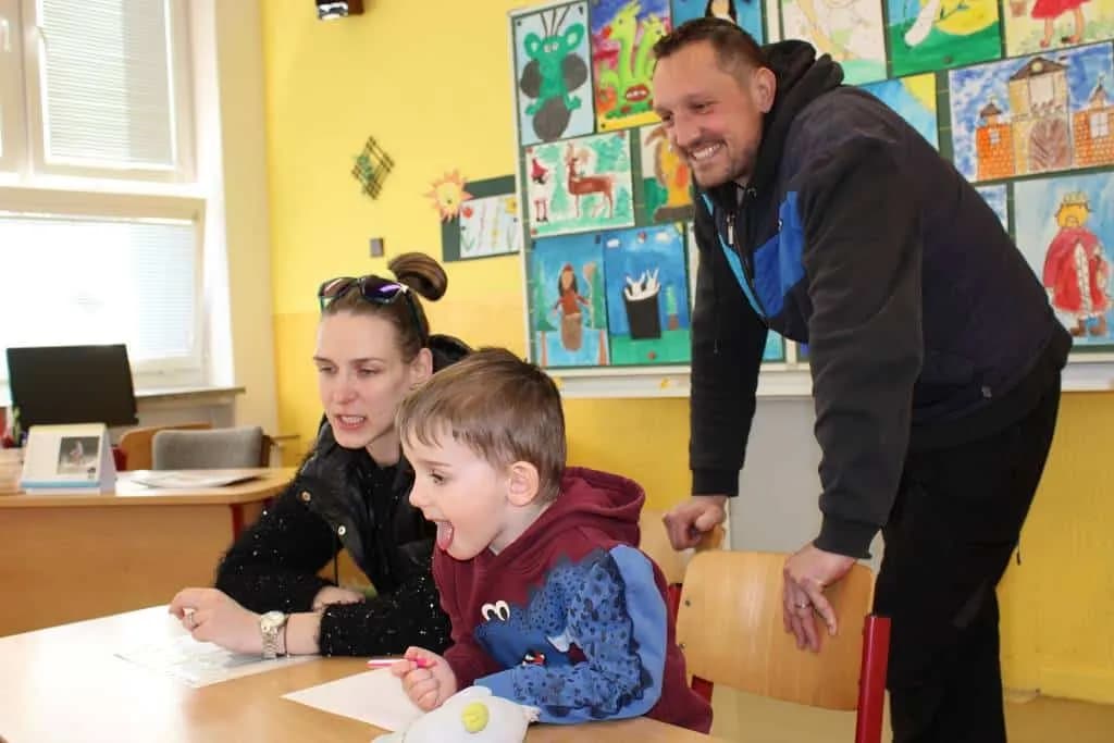 Fotografie z článku: Jak jsme byli u zápisu do 1. třídy