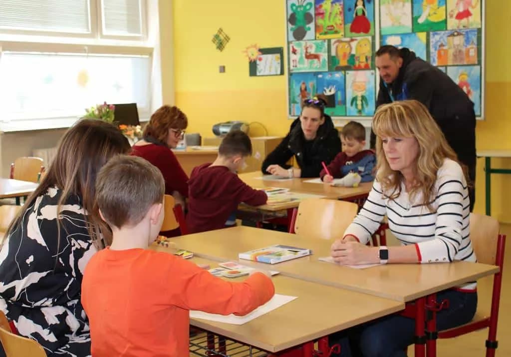 Fotografie z článku: Jak jsme byli u zápisu do 1. třídy