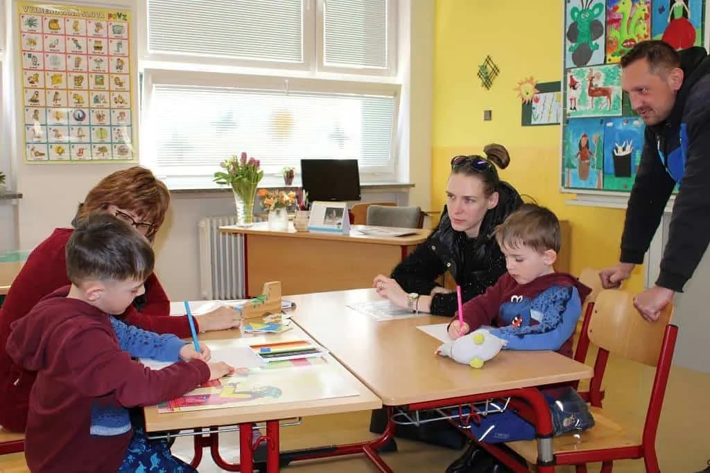 Fotografie z článku: Jak jsme byli u zápisu do 1. třídy