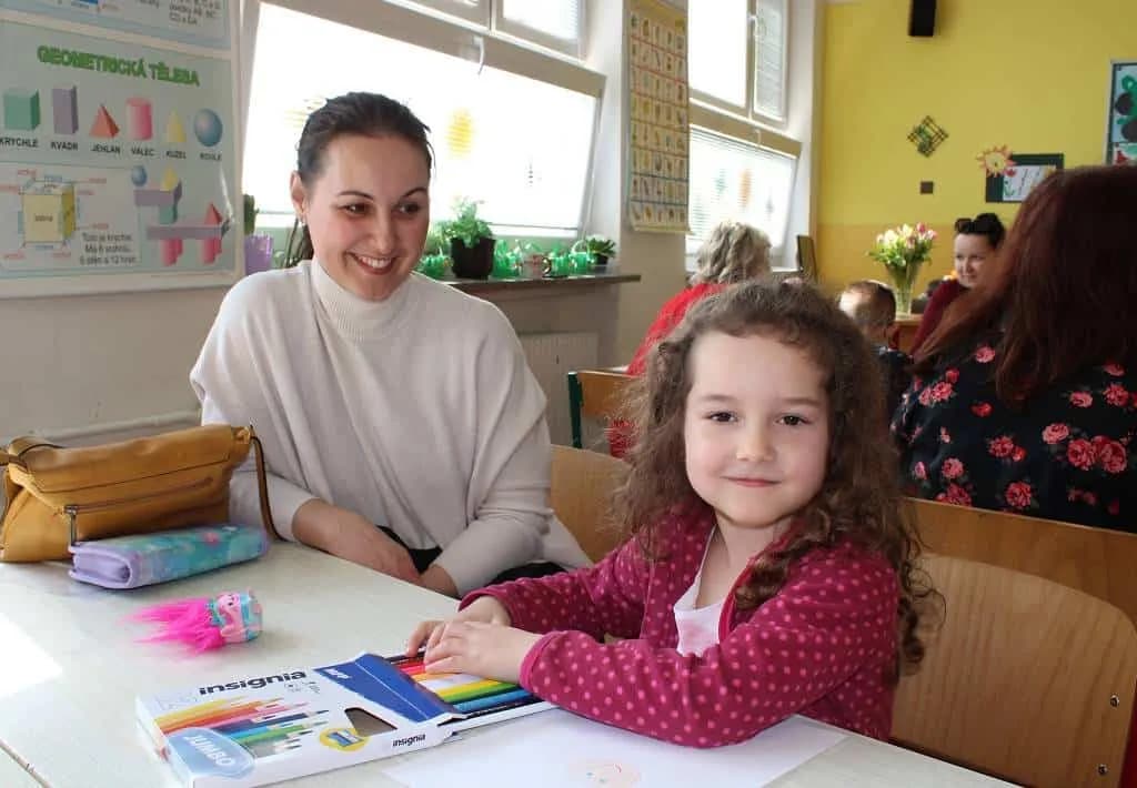 Fotografie z článku: Jak jsme byli u zápisu do 1. třídy
