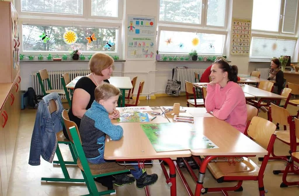 Fotografie z článku: Jak jsme byli u zápisu do 1. třídy