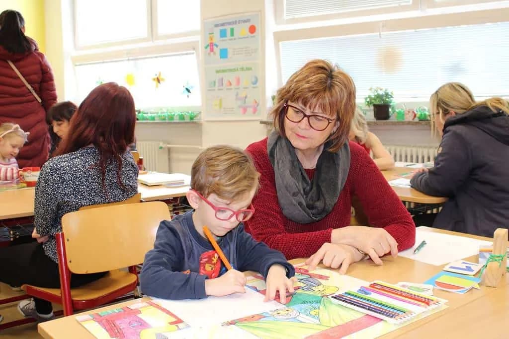 Fotografie z článku: Jak jsme byli u zápisu do 1. třídy