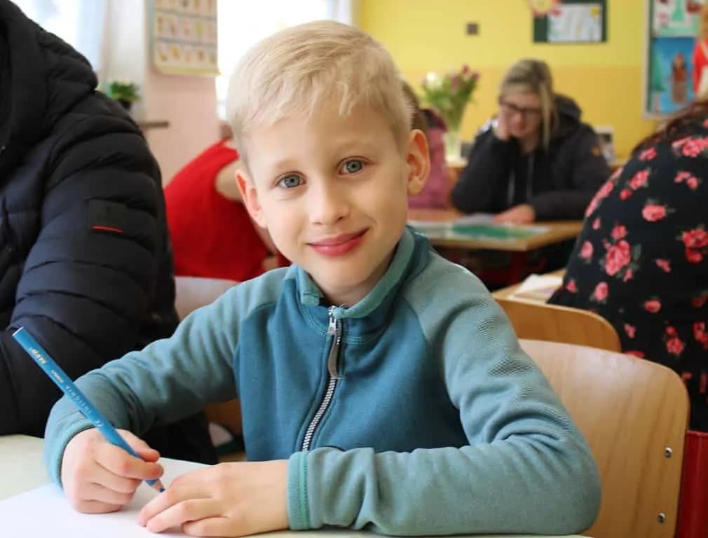 Fotografie z článku: Jak jsme byli u zápisu do 1. třídy