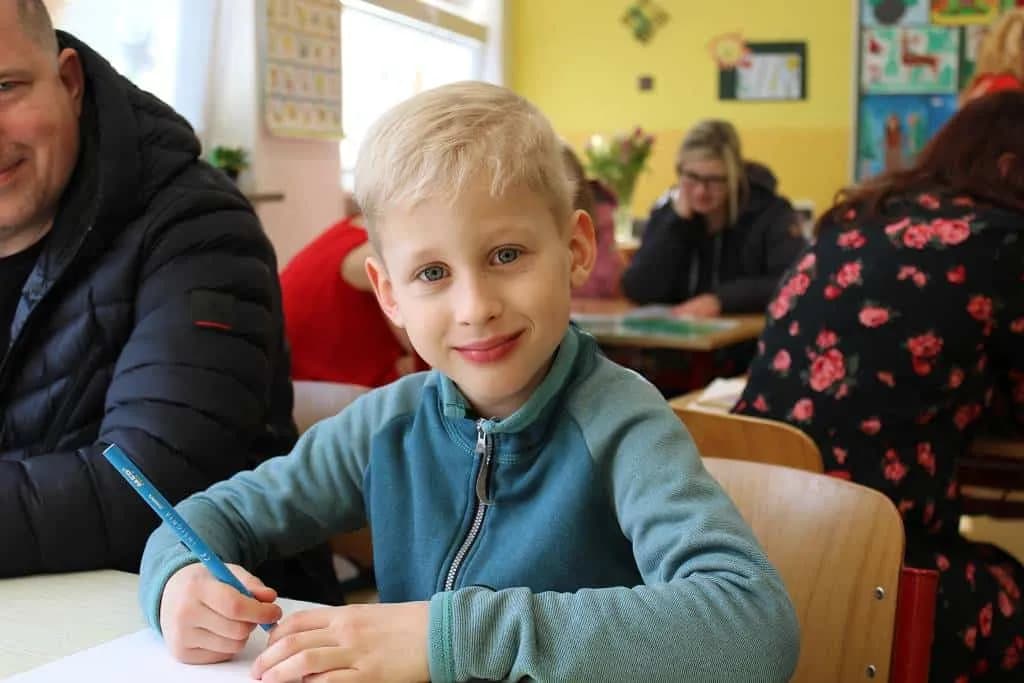 Fotografie z článku: Jak jsme byli u zápisu do 1. třídy