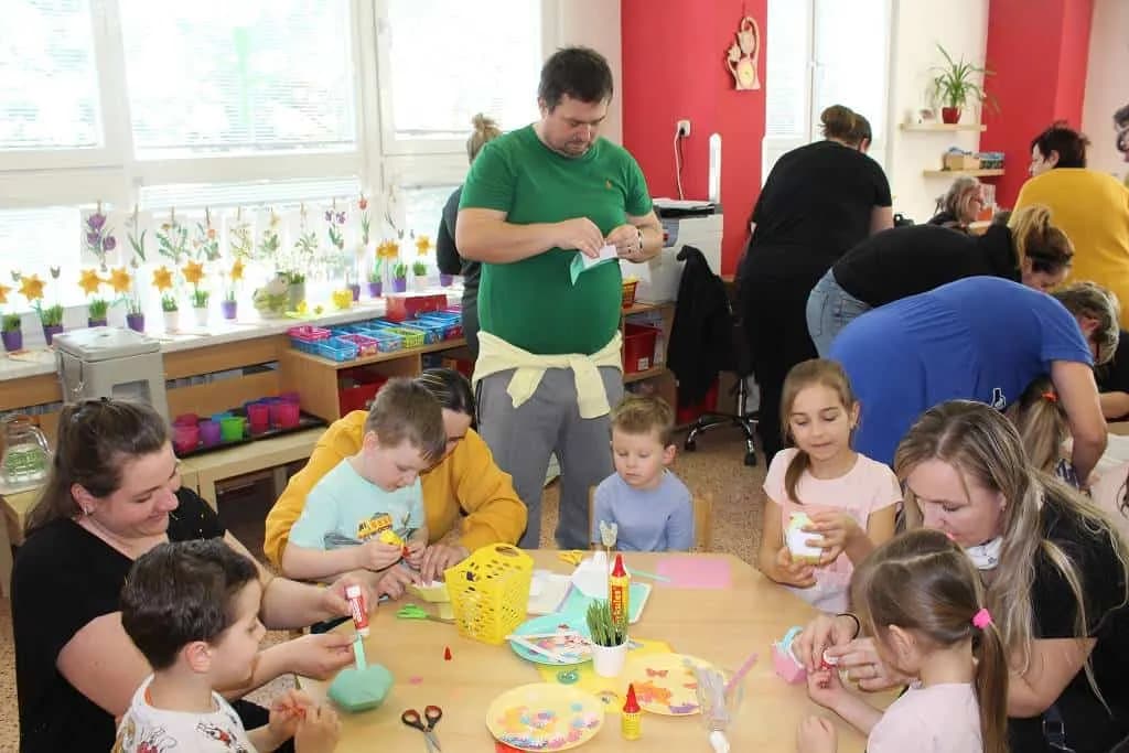 Fotografie z článku: Velikonoční tvoření u Koťat