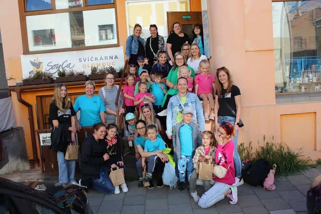 Fotografie z článku: Den maminek ve svíčkárně