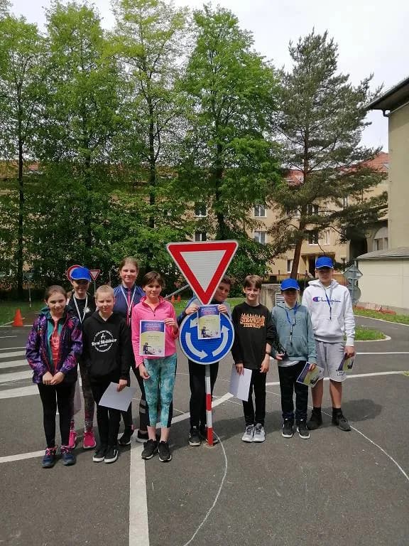 Fotografie z článku: Dopravní soutěž mladých cyklistů