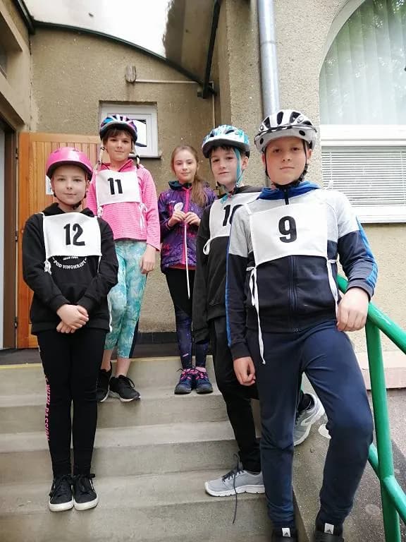 Fotografie z článku: Dopravní soutěž mladých cyklistů