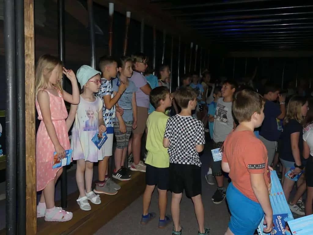 Fotografie z článku: Výlet 1. - 3. tříd do Šmoulí země