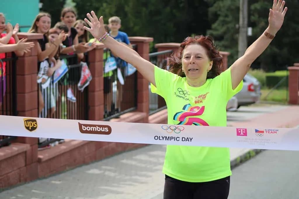 Fotografie z článku: Olympijský běh