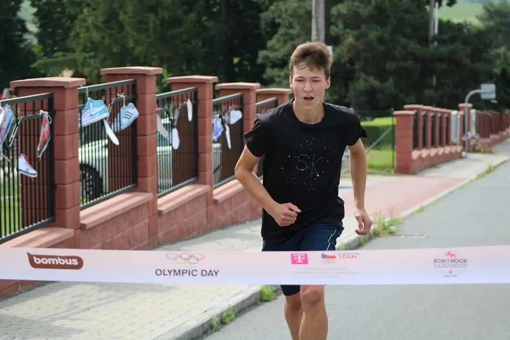 Fotografie z článku: Olympijský běh