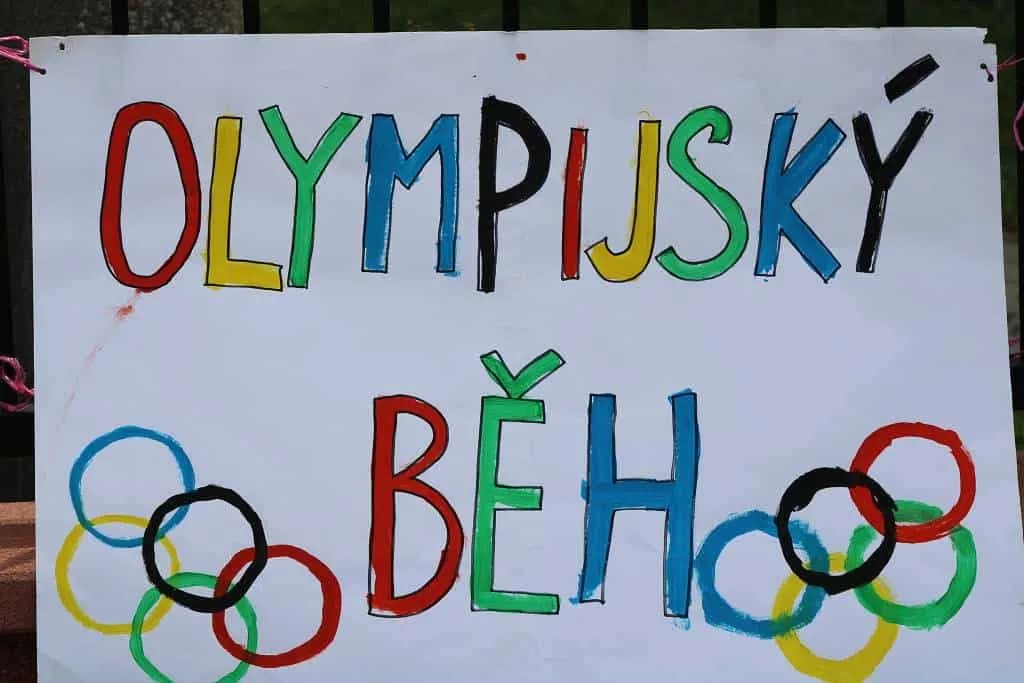 Fotografie z článku: Olympijský běh