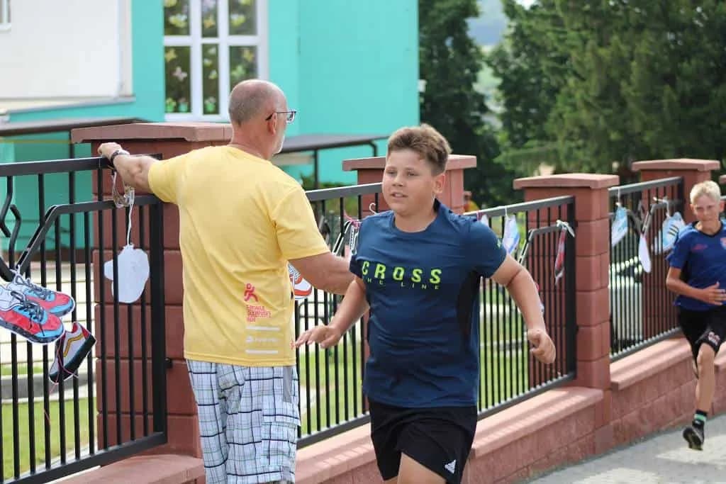 Fotografie z článku: Olympijský běh