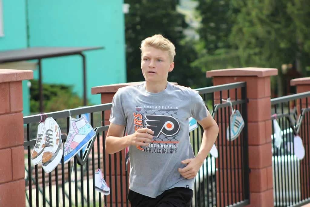 Fotografie z článku: Olympijský běh