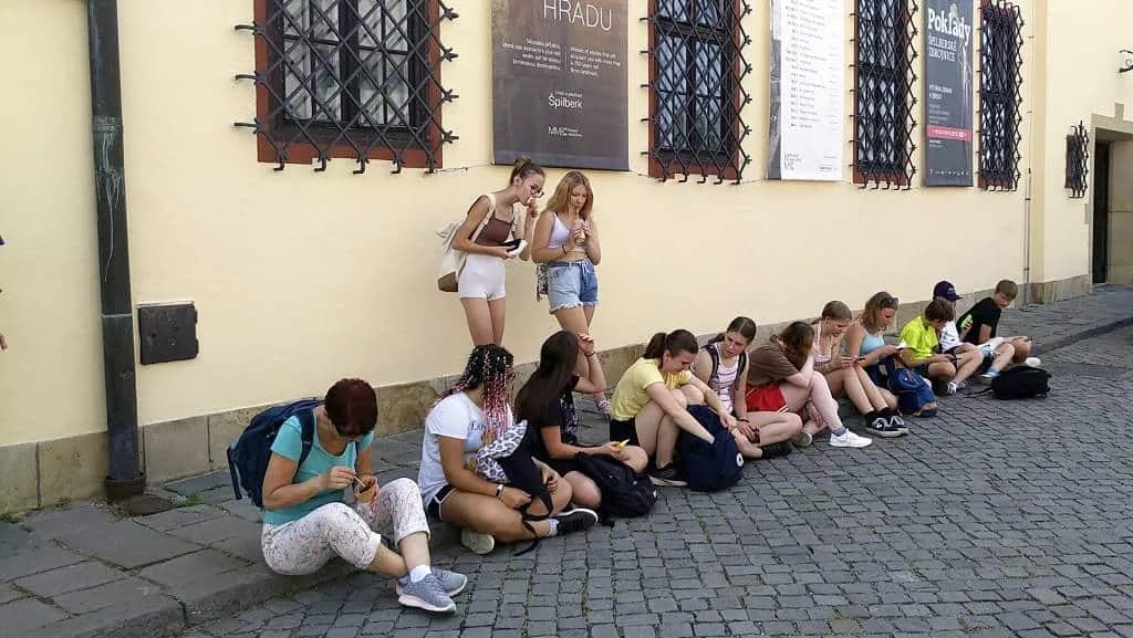 Fotografie z článku: VII.B v Brně