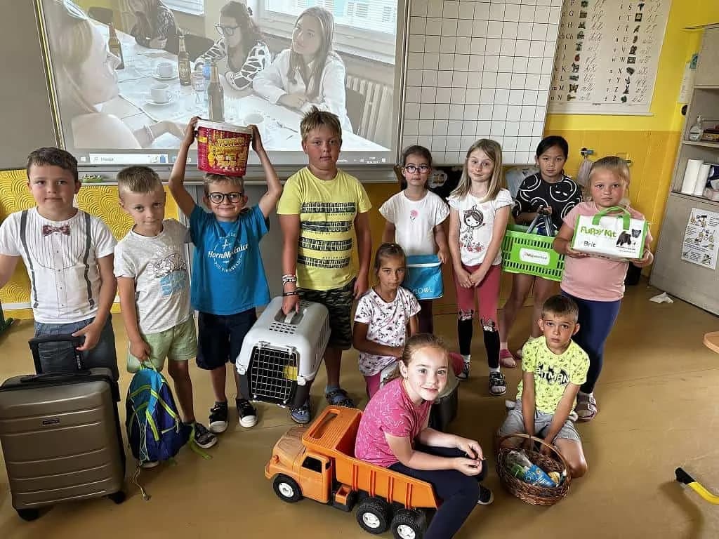 Fotografie z článku: No Backpack day