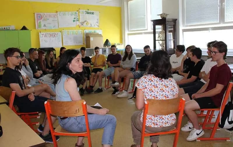 Fotografie z článku: Dějepisný workshop Den, kdy se mlčelo