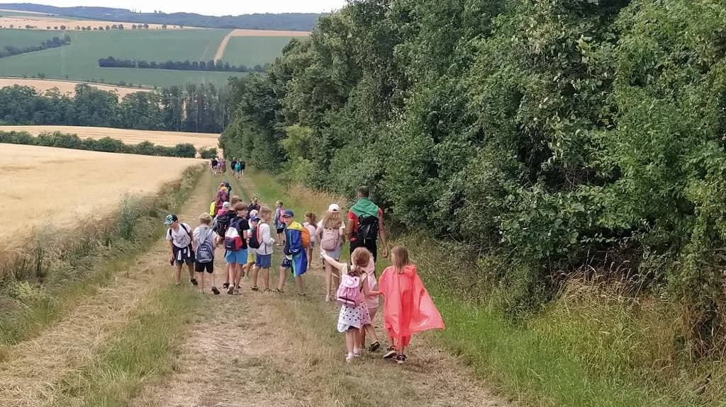 Fotografie z článku: Přívesnický tábor