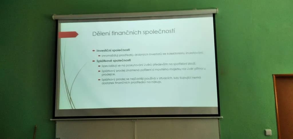 Fotografie z článku: Legiovlak a Finanční gramotnost