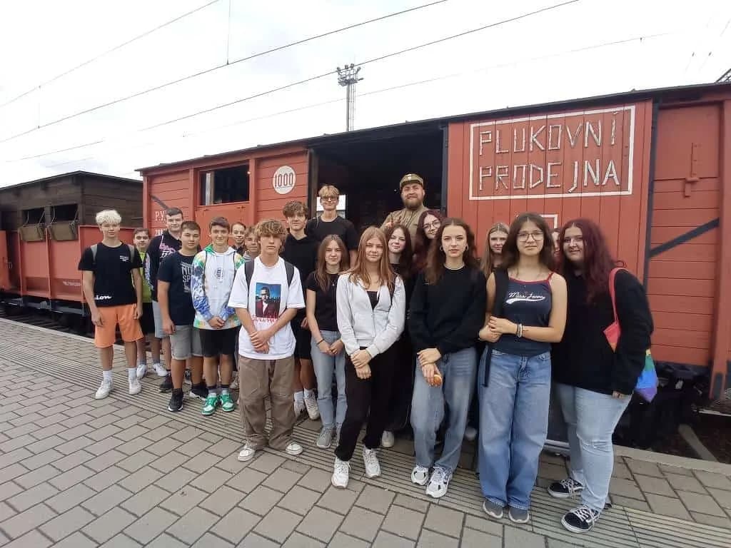 Fotografie z článku: Legiovlak a Finanční gramotnost