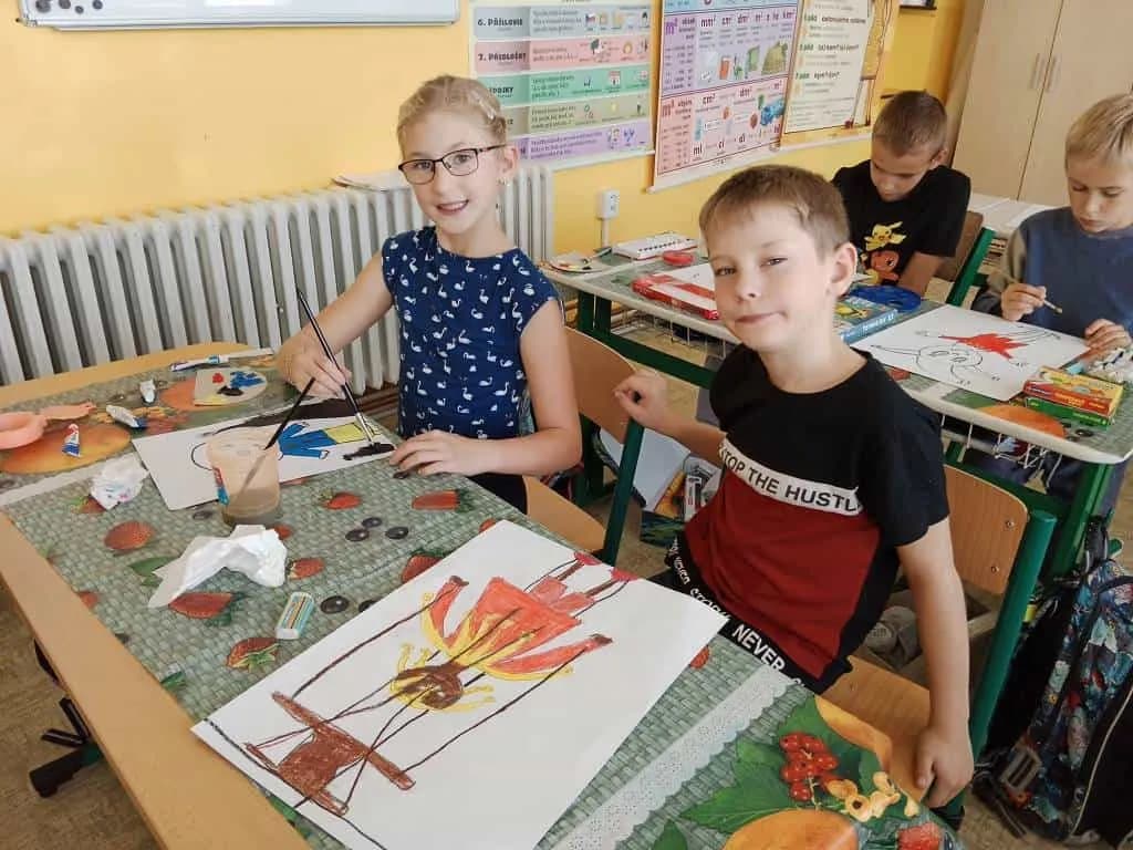 Fotografie z článku: Kašpárek ve III.A