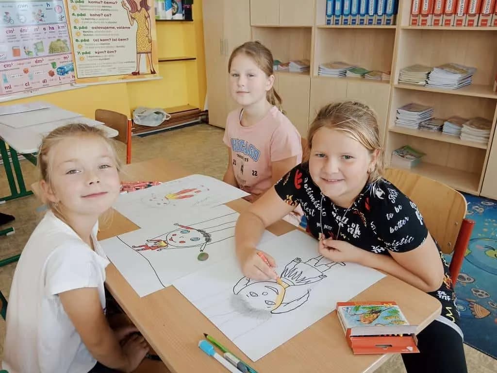 Fotografie z článku: Kašpárek ve III.A