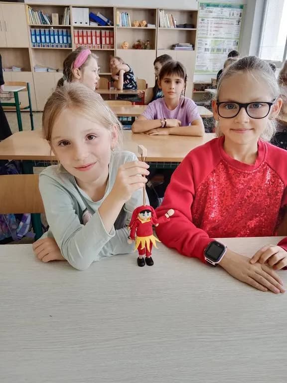 Fotografie z článku: Kašpárek ve III.A