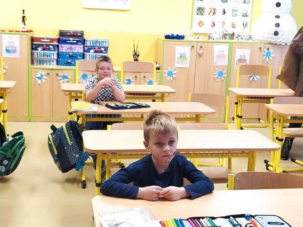 Fotografie z článku: Mikulášská parta v ZŠ
