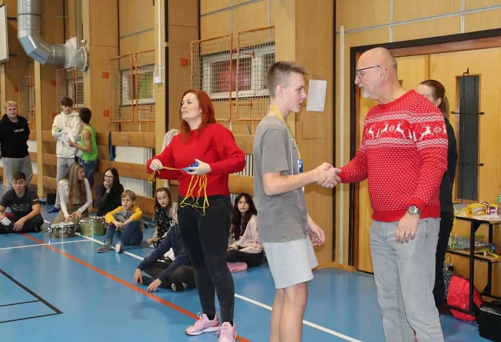 Fotografie z článku: Vánoční turnaj ve vybíjené