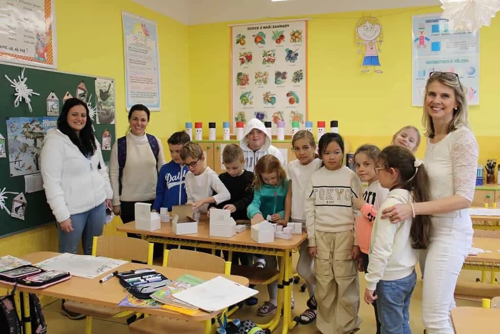 Fotografie z článku: Španělské pedagožky z Cadizu na jobshadowingu v Horní Moštěnici