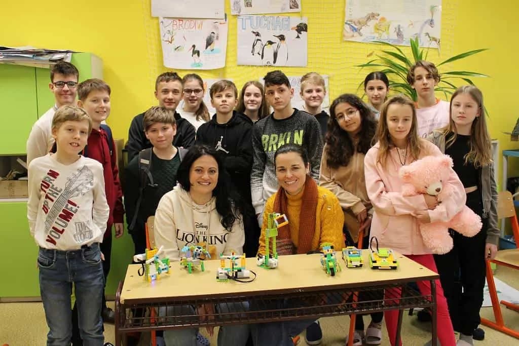 Fotografie z článku: Španělské pedagožky z Cadizu na jobshadowingu v Horní Moštěnici