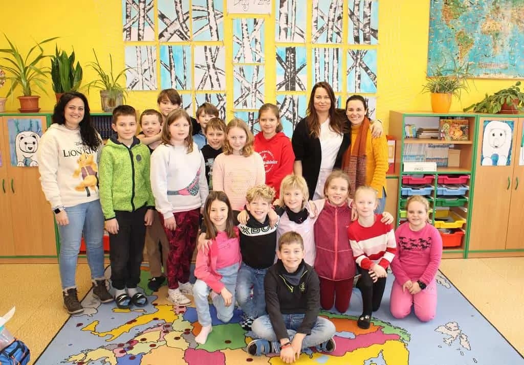 Fotografie z článku: Španělské pedagožky z Cadizu na jobshadowingu v Horní Moštěnici