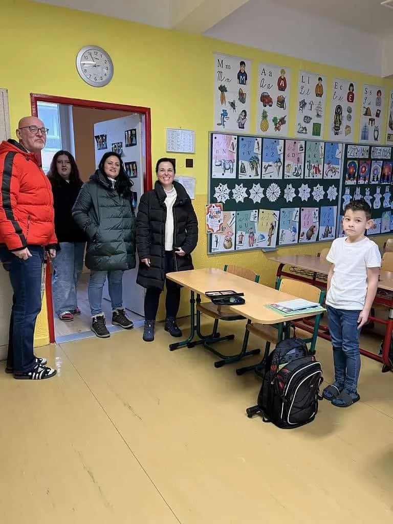 Fotografie z článku: Španělské pedagožky z Cadizu na jobshadowingu v Horní Moštěnici
