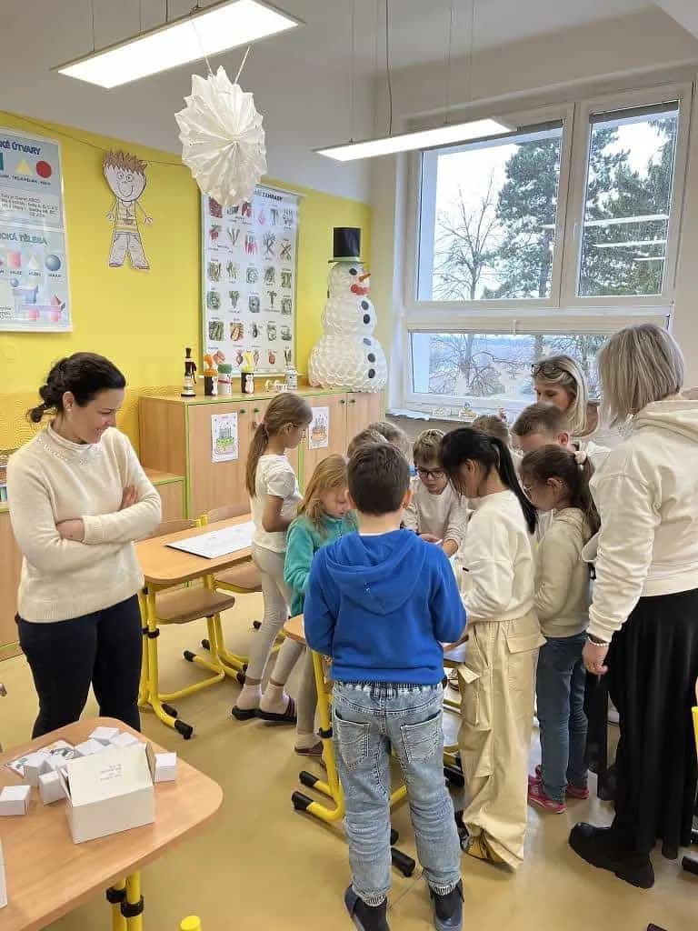 Fotografie z článku: Španělské pedagožky z Cadizu na jobshadowingu v Horní Moštěnici