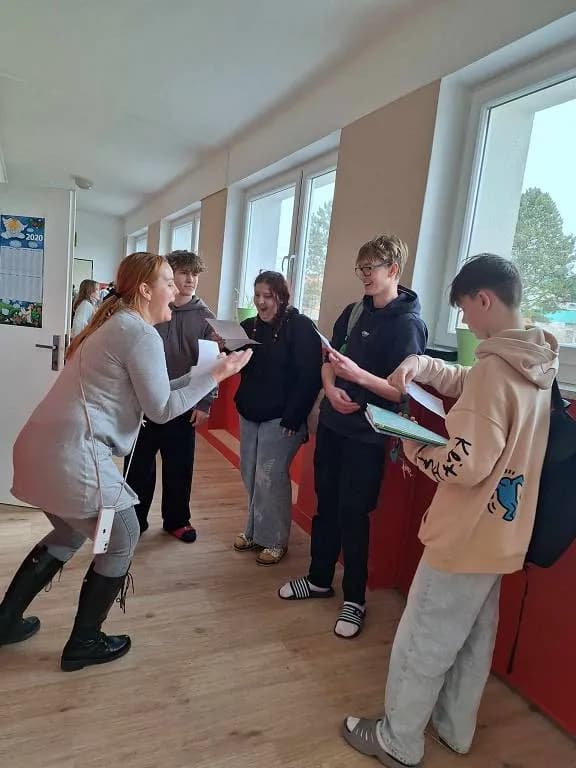 Fotografie z článku: Španělské pedagožky z Cadizu na jobshadowingu v Horní Moštěnici