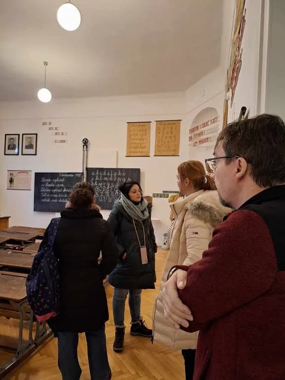 Fotografie z článku: Španělské pedagožky z Cadizu na jobshadowingu v Horní Moštěnici