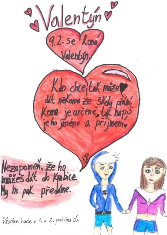 Školní parlament se těší na Valentýna