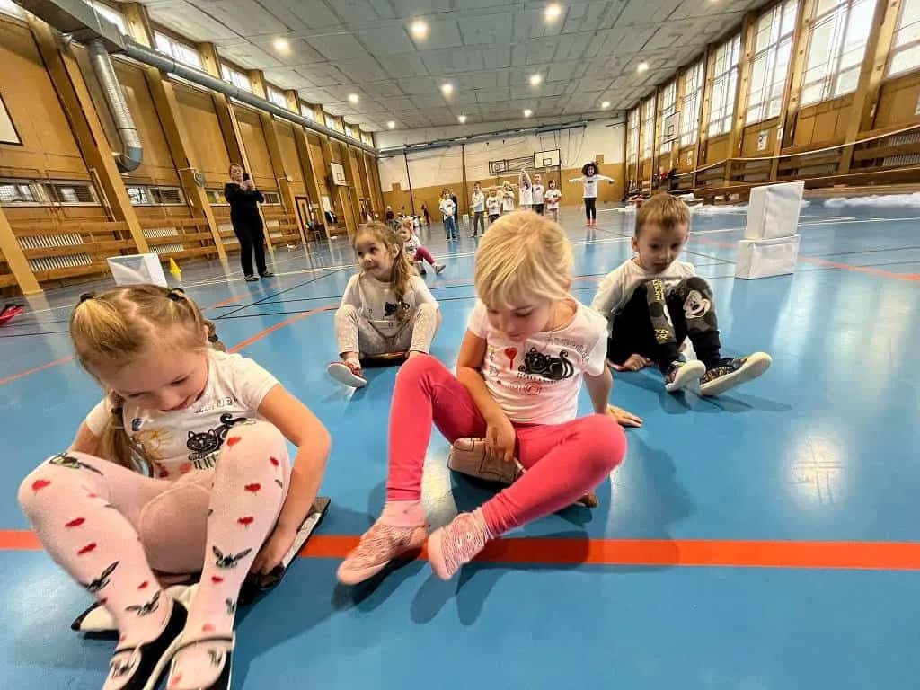Fotografie z článku: Zimní olympiáda ve školce