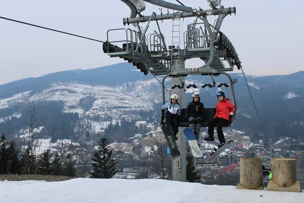 Fotografie z článku: Lyžařský a snowboardový zájezd v Mostech u Jablunkova