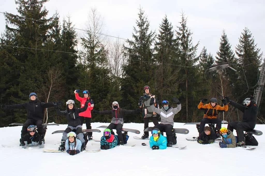 Fotografie z článku: Lyžařský a snowboardový zájezd v Mostech u Jablunkova