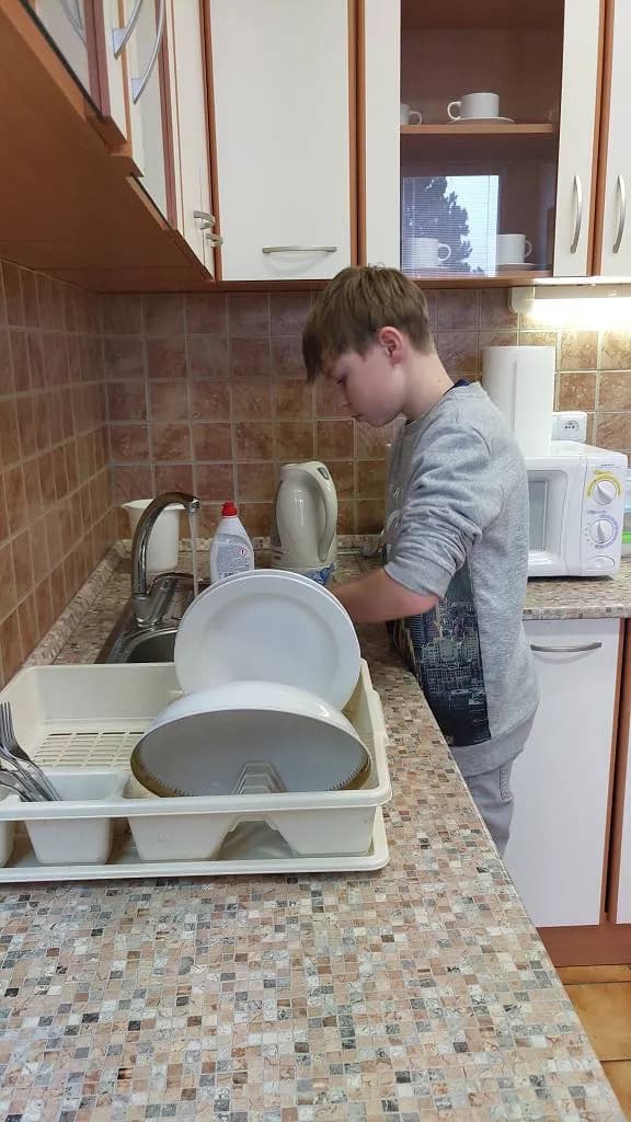 Fotografie z článku: Pracovní činnosti - práce našich žáků