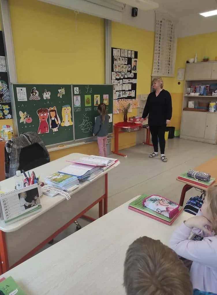 Fotografie z článku: Předškoláci v ZŠ